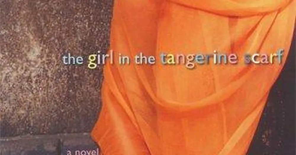 Cover of The Girl in the Tangerine Scarf by Mohja Kahf