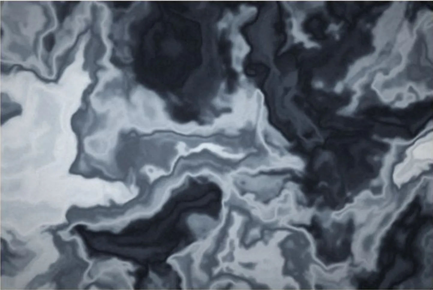 Abstract marbled texture in slate blue, charcoal and pale grey.